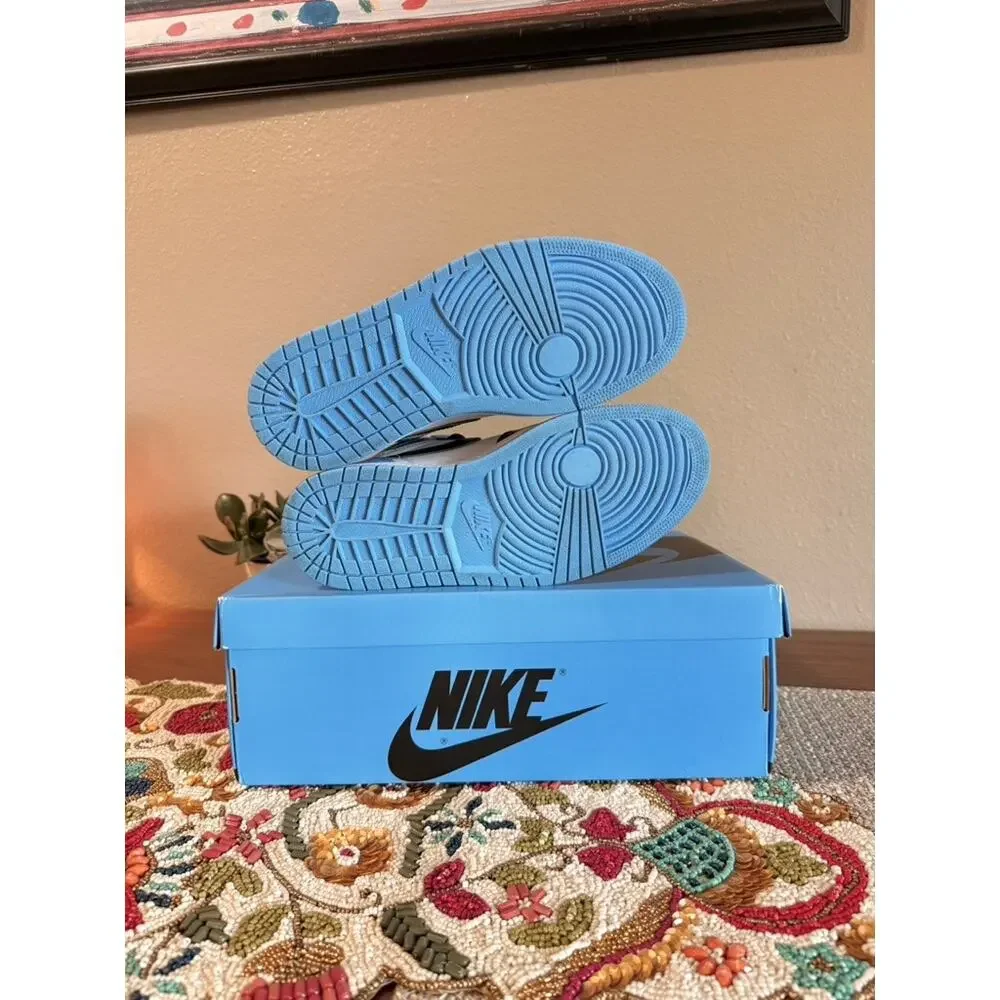 Jordan 1 Retro High OG UNC Toe University Blue Black White Reimagined DZ5485 400